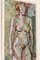Lars Palmqvist, Studio su una figura nuda, anni '40, Olio su tavola, con cornice, Immagine 3