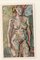 Lars Palmqvist, Studio su una figura nuda, anni '40, Olio su tavola, con cornice, Immagine 1