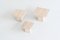 Italienische Vintage Satztische aus Travertin, 1970, 3er Set 4