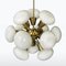 Lampadario Sputnik Mid-Century in ottone di Kamenicky Senov, anni '60, Immagine 2