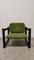 Mobilier de Salon Vert et Noir, 1970s, Set de 3 5
