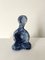 Abstract Ceramic Nude Figure in Blue, Britain, Mid-20th Century, Image 4