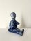 Abstract Ceramic Nude Figure in Blue, Britain, Mid-20th Century, Image 1