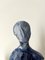 Abstract Ceramic Nude Figure in Blue, Britain, Mid-20th Century, Image 3