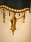 Brass Wall Light with Decorated Fan 16