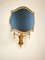 Brass Wall Light with Decorated Fan 25