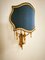 Brass Wall Light with Decorated Fan 24