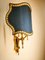 Brass Wall Light with Decorated Fan 6
