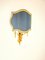 Brass Wall Light with Decorated Fan 9