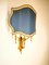 Brass Wall Light with Decorated Fan 22