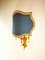 Brass Wall Light with Decorated Fan 14