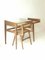 Escritorio y silla vintage de Michel Ducaroy para SNA Roset, años 50. Juego de 2, Imagen 1