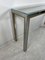 Console Table in Chromed Metal and Brass, 1960s 2