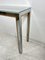 Console Table in Chromed Metal and Brass, 1960s 3