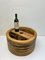 Large Antique Pulley Wheel Wood Split Belt Pulley, 1900s 5