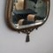 Vintage Italian Brass Mirror with Leather Rope, 1950s, Image 3