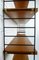 Swedish Wall Unit with Eight Teak Shelves by Nisse Strinning for String, 1950s 7