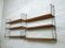Vintage Teak Wall Unit with Six Shelves by Nisse Strinning for String, 1950s 4