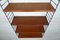 Swedish Wall Unit with Four Teak Shelves by Nisse Strinning for String, 1950s 5