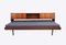 German Vintage Teak Veneer Daybed with Storage Compartment 1