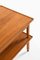 Side Tables in Mahogany, Walnut and Brass attributed to Josef Frank, 1950s, Set of 2 5