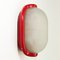 Red Wall Lamp by Achille Castiglioni for Flos, 1970s 2