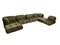Camaleonda Sofa attributed to Mario Bellini for B&b Italia, 1973, Set of 7, Image 12