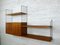 Swedish Teak Wall Unit by Nisse Strinning for String, 1950s 4