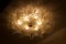 Ceiling Light Star Ice from Kalmar, 1970s 2