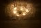 Ceiling Light Star Ice from Kalmar, 1970s 4