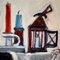 Jean Krille, Natura morta 113, Olio su masonite, 1979, Immagine 6