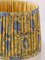 Tichelaar Makkum Delft Virginia Tobacco Jar Table Lamp, New Silk Lampshade 6