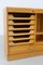 Dänischer Vintage Eichenschrank mit Rolltür, 1960er 10