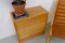 Dänischer Vintage Eichenschrank mit Rolltür, 1960er 18