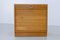Dänischer Vintage Eichenschrank mit Rolltür, 1960er 1