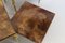 Mid-Century Italian Brass and Goatskin Side Tables by Aldo Tura, 1960s, Set of 3 9