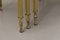 Mid-Century Italian Brass and Goatskin Side Tables by Aldo Tura, 1960s, Set of 3 16