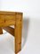Vintage French Pine Coffee Table, 1970s 12