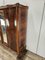Kleiderschrank aus Nussholz & Ahorn im Chippendale Stil, 1930 4