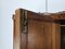 Kleiderschrank aus Nussholz & Ahorn im Chippendale Stil, 1930 24
