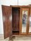 Kleiderschrank aus Nussholz & Ahorn im Chippendale Stil, 1930 13