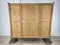 Kleiderschrank aus Nussholz & Ahorn im Chippendale Stil, 1930 43