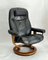 Schwarzer Vintage Sessel von Stressless 2