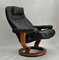 Vintage Black Lounge Chair from Stressless 3