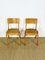 Set of Vintage School Chairs in Beech, 1960, Image 2