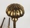 Neo-Gothic Bronze Andirons, 1890s, Set of 2 7