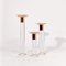 Large Vintage Italian Candlesticks, 1980s, Set of 3 1