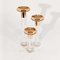 Large Vintage Italian Candlesticks, 1980s, Set of 3 3
