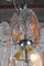 Vintage Chandelier with Orange Medallions 8