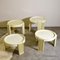 Tavolini da caffè cilindrici impilabili Marema di Gianfranco Frattini per Cassina, anni '60, set di 4, Immagine 7